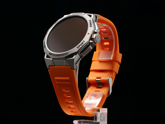 Nowy Smartwatch GlacierX Guardian Silver