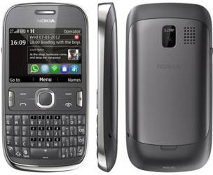 Nokia Asha 302 128MB RAM 256MB 3G 4320x240 Gray Klasa A- Nokia OS