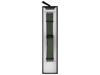 Nowy pasek GlacierX Leather Magnetic Buckle Stone Green do Apple Watch 42/44/45/49mm Nefrytowy Zielony