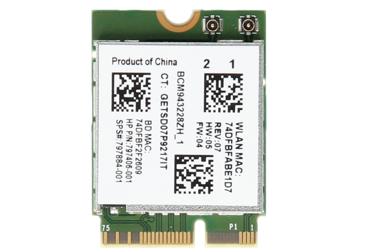 Karta WiFi WLAN Intel 797884-001 Dell M.2