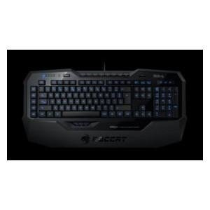 Klawiatura przewodowa Roccat Isku Gaming podświetlana czarna