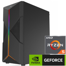 Komputer do Gier KRUX ASTRAL | AMD Ryzen 5 5600 + FERA 5 | 32GB DDR4 GOODRAM | 1TB M.2 GOODRAM | Palit RTX 4060 Ti 8GB | Gigabyte B550 GAMING X V2 | ENDORFY Vero L5 600W | Windows 11 Home