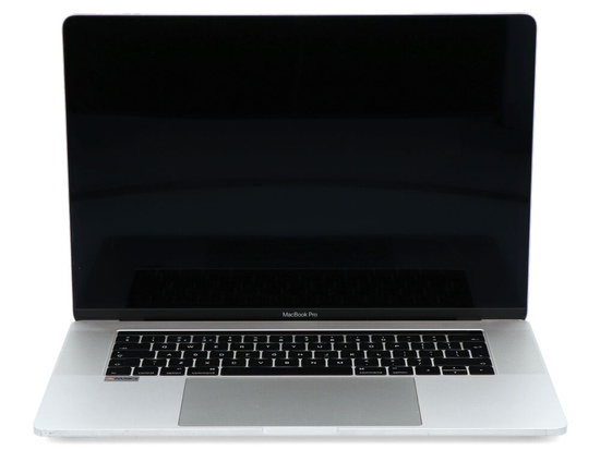 Apple MacBook Pro A1707 2017 r. Silver i7-7700HQ 16GB 256GB SSD 2880x1800 Radeon Pro 555 Klasa A- MacOS Big Sur