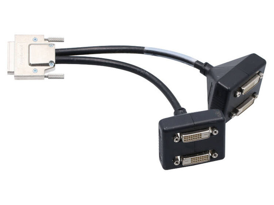 Kabel Rozdzielacza Dell NVIDIA VHDCI na 4x DVI F908M 117