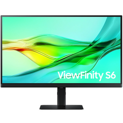 Monitor Samsung Viewfinity S6 S27D600UAU 27'' LED 2560x1440 VA HDMI DisplayPort USB typ C RJ-45 Klasa A