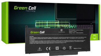 Nowa bateria Green Cell do Dell Latitude 7280 7290 7380 7390 7480 7490 60Wh 7.6V 7894mAh DE129 F3YGT