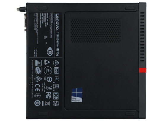 Nowy Lenovo ThinkCentre M910q i5-6500T 4x2.5GHz 8GB 256GB SSD Windows 10 Professional Klawiatura + Mysz