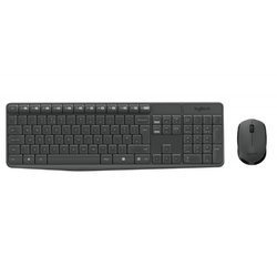 NOWY Zestaw Logitech MK235 Klawiatura + Mysz USB QWERTY