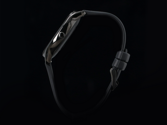 Nowy Smartwatch GlacierX Sphere Black + Bransoleta mesh GX-SC36 BM + Folia ochronna