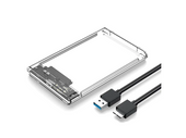 Nowa Obudowa do dysku 2,5" External Case USB 3.0 Transparentna