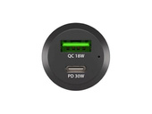 NATEC ŁADOWARKA SAMOCHODOWA CONEY 1X USB 1X USB-C PD 3.0 48W QC3.0 NUC-1980