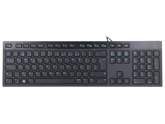 NOWA KLAWIATURA DELL QUIETKEY KB216-BK-POR CZARNA QWERTY 0NNC2P