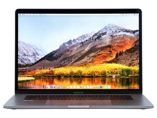 Apple MacBook Pro A1707 2017 r. Space Gray i7-7700HQ 16GB 256GB SSD 2880x1800 Radeon Pro 555 Klasa A MacOS Big Sur QWERTY PL