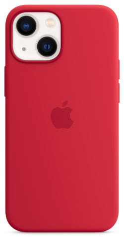 Oryginalne etui silikonowe Apple iPhone 13 Mini Red