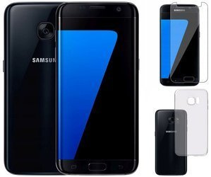 Samsung Galaxy S7 SM-G930F 2016 4GB 32GB 1080x1920 LTE Black Onyx Klasa A + Szkło + Etui