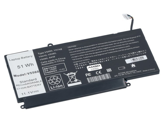 Nowa bateria do Dell Vostro 5460 5470 5480 5560 Inspiron 5439 51.2Wh 11.1V 4500mAh VH748/V5560