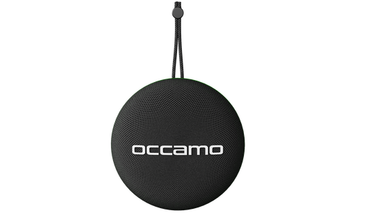 Nowy Przenośny Głośnik Bluetooth Occamo Thunder 10W Wodoodporny IPX7 Czarno-Zielony