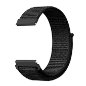 Nowy pasek do smartwatcha GlacierX Grip Strap Nylon Black Czarny 22mm