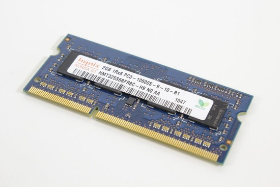 Poleasingowa Pamięć RAM HYNIX 2GB DDR3 1333MHz PC3-10600s SODIMM Laptop