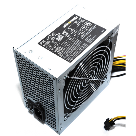 Zasilacz Komputerowy ATX 500W WHITENERGY ATX-500W