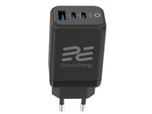 Nowa ładowarka sieciowa GaN 65W USB-A + 2x USB-C QC PPS PD Encore Energy MD-6583RA