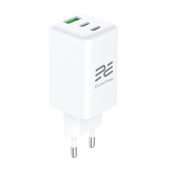 Nowa ładowarka sieciowa GaN 65W USB-A + 2x USB-C QC PD Encore Energy MD-6583Z + kabel 2x USB-C 50cm