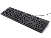 Nowa Klawiatura Dell QuietKey KB216 Czarna QWERTY +Naklejki OEM