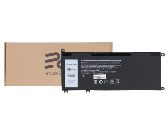 Nowa bateria Encore Energy do Dell Latitude 3380 3490 Inspiron 3579 G3 3779 G3 7588 G7 7577 G7 7778 G7 56Wh 15.2V 3680mAh 33YDH