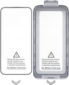 Nowe szkło hartowane do Apple iPhone 15 Pro Max + ramka Easy Kit