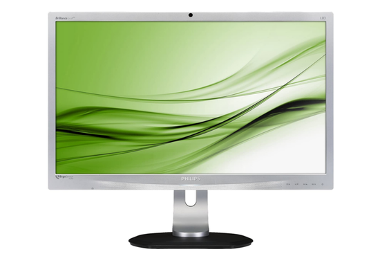 Monitor Philips 241PLPRY 24'' LED 1920x1080 DVI Srebrny #1