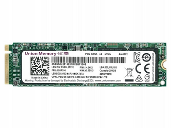 Dysk SSD Union Memory LENSE30256GMSP34MEAT3TA 256GB M.2 PCIe