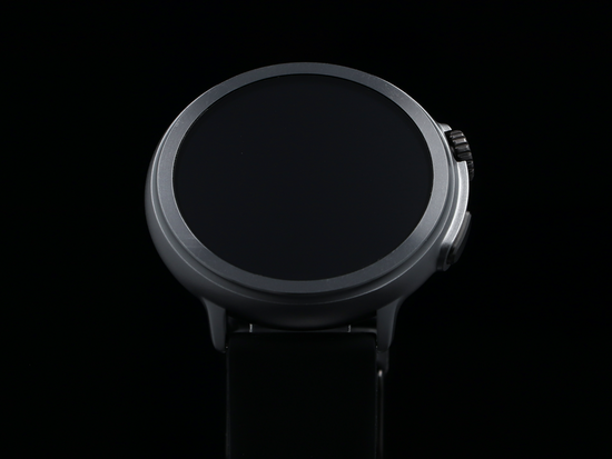 Nowy Smartwatch GlacierX Aura Black GX-AC60 + Pasek do smartwatcha GlacierX Grip Strap Nylon Black 22mm