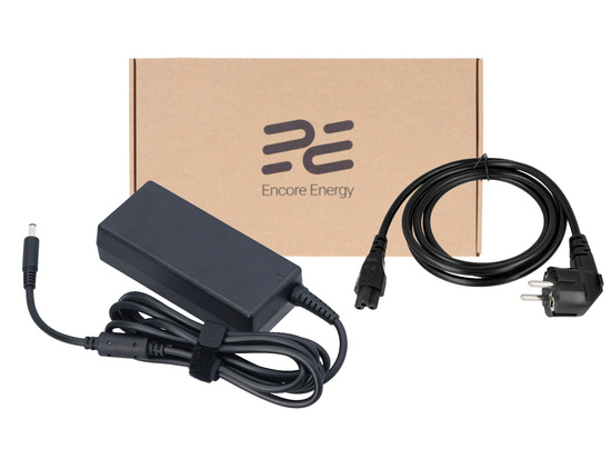 Nowy Zasilacz Encore Energy do Dell 65W 4.5 x 3.0mm + kabel zasilający 1,5m