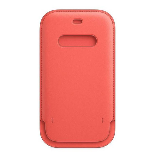 Nowy Oryginalny Futerał Skórzany Apple iPhone 12 Mini Pink Citrus