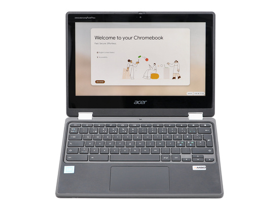 Dotykowy Acer Chromebook R753T C3BQ Spin 511 Celeron N4500 4GB 32GB MMC 1366x768 Chrome OS Klasa A S/N: NXA8ZED001116041587600