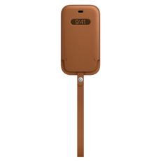 Nowy Oryginalny Futerał Skórzany Apple iPhone 12 Pro Max Saddle Brown