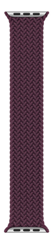 Nowy Oryginalny Pasek Apple Braided Solo Loop Dark Cherry 41mm rozmiar 5