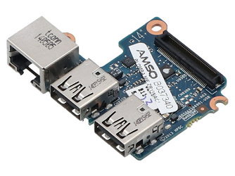 Moduł USB Czytnik SD LAN ETHERNET do HP ProBook 640 G1 645 G1 6050A2566901 U53