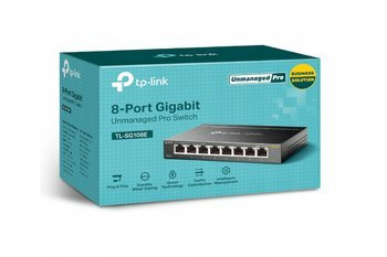 Switch TP-Link TL-SG108E 8-Port GIGABIT Niezarządzalny