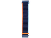 Nowy pasek do smartwatcha GlacierX Grip Strap Nylon Ocean Blue Atramentowo-pomarańczowy 22mm