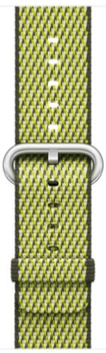 Oryginalny Pasek Apple Watch Woven Nylon Dark Olive 42mm w zaplombowanym opakowaniu