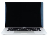 Apple MacBook Pro 15" Silver A1707 2017r. i7-7820HQ 16GB 512GB SSD 2880x1800 AMD Radeon Pro 560 Klasa A- Mac OS Big Sur QWERTY PL