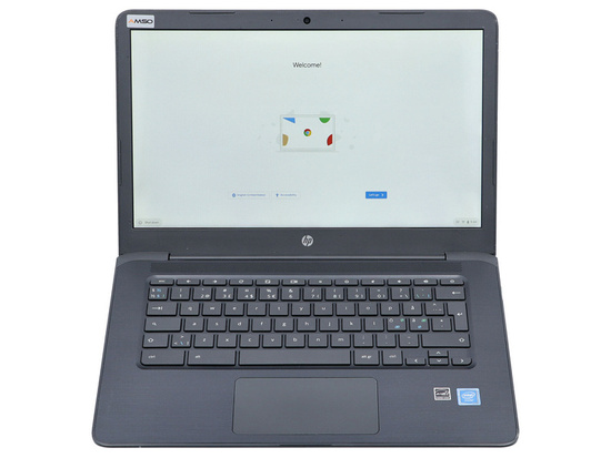 Dotykowy HP Chromebook 14 G5 Celeron N3350 4GB 32GB 1920x1080 Szary Klasa A- Chrome OS + Mysz Tracer