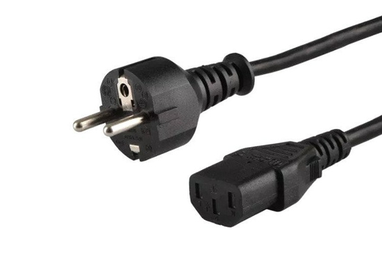 Nowy Kabel Zasilający Przewód PC C13 3-pin 1,5m 