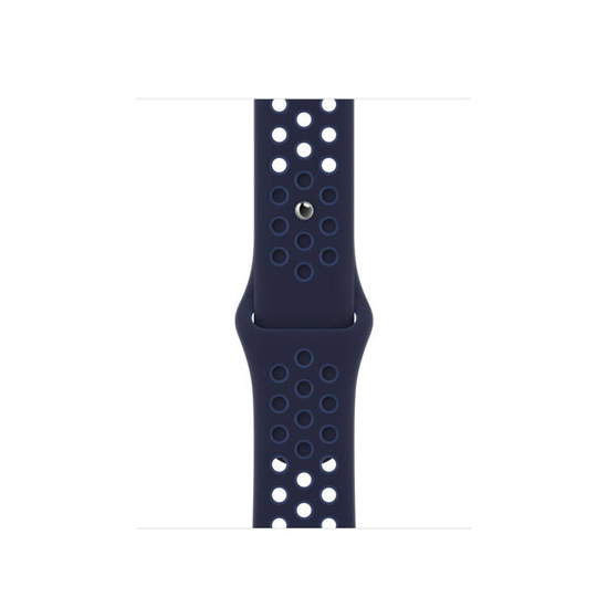 Oryginalny Pasek Apple Watch Sport Band Nike 45mm Midnight Navy/Mystic Navy