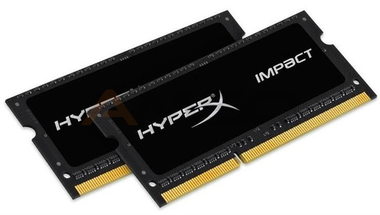 Pamięć DDR3 SODIMM KINGSTON HyperX IMPACT 16GB (2*8GB) 1600MHz CL9 1.35V Low Voltage