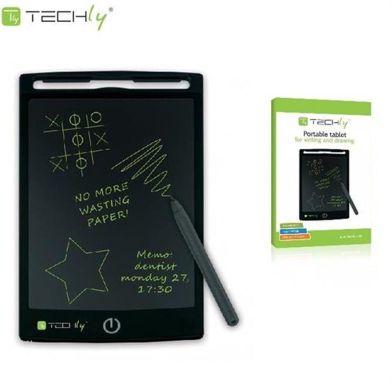 Notatnik elektroniczny LCD Techly 8,5"