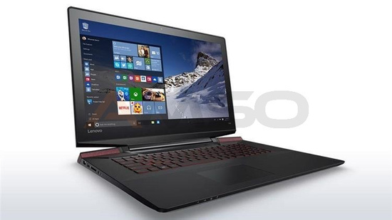 Notebook Lenovo Ideapad Y700-17ISK 17,3"FHD/i5-6300HQ/4GB/1TB/GTX960M-4GB/W10 Black