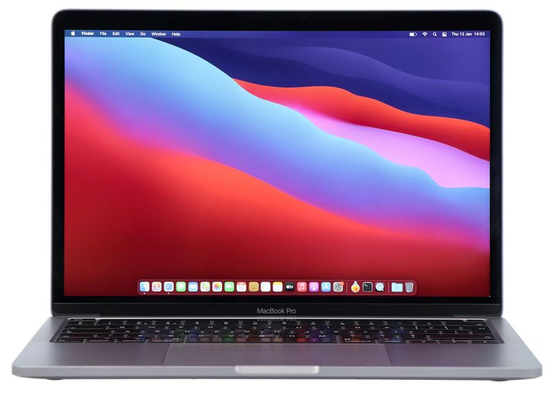 Apple MacBook Pro 13" A2251 2020r. i5-1038NG7 16GB 512GB SSD 2560x1600 Klasa A- MacOS Big Sur QWERTY PL