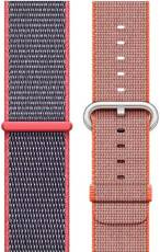 Oryginalny Pasek Apple Sport Loop Electric Pink + Woven Nylon Space Orange / Anthracite 42/44/45/49 mm